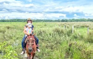 Cavalgada no Pantanal
