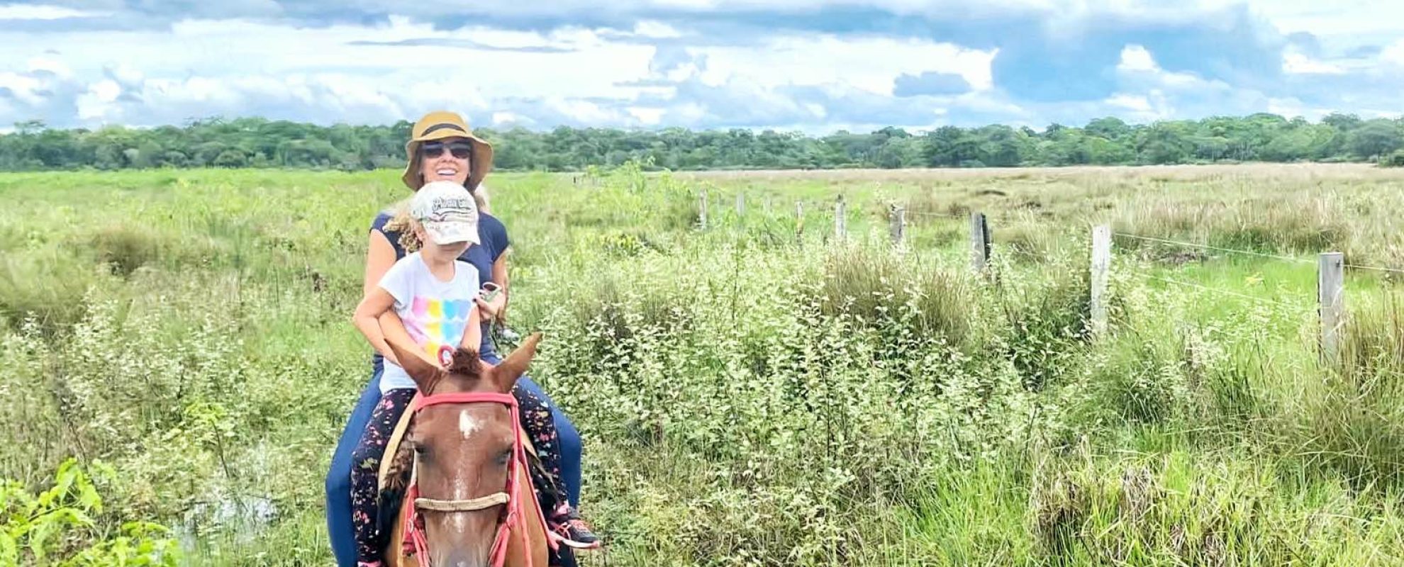 Cavalgada no Pantanal